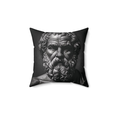 Home Decor SocratesThrow Pillow 14" × 14"