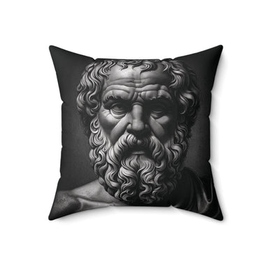 Home Decor SocratesThrow Pillow 18" × 18"