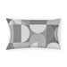 Home Decor MIdMod Geometric Pillow Shams Light Gray 36" x 20"