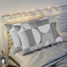 Home Decor MIdMod Geometric Pillow Shams Light Gray