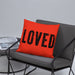 Home Decor LOVED PILLOW