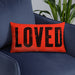 Home Decor LOVED PILLOW