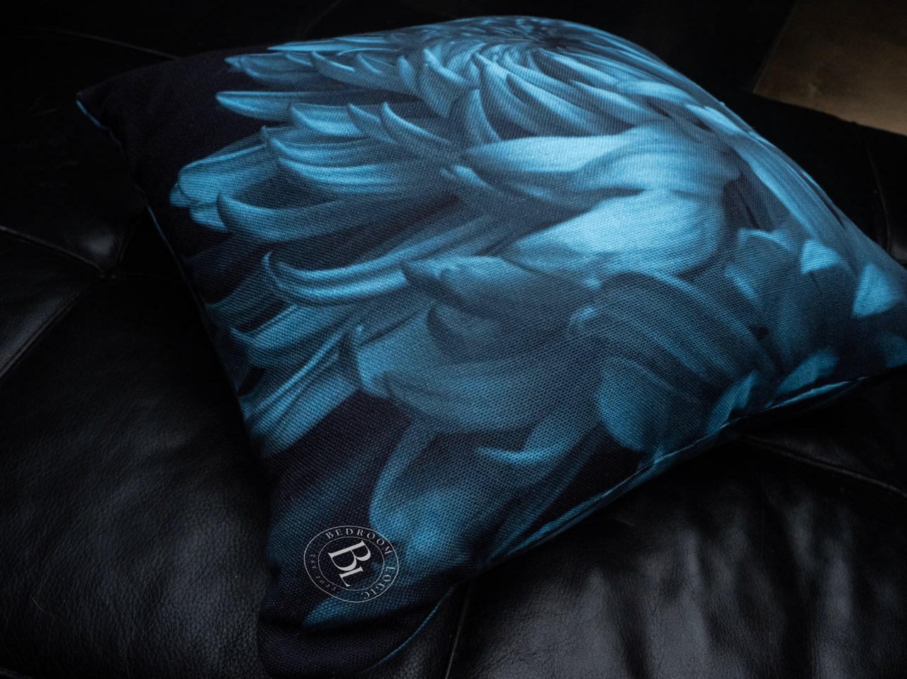 Limited Edition - Mums Cyan Pillow