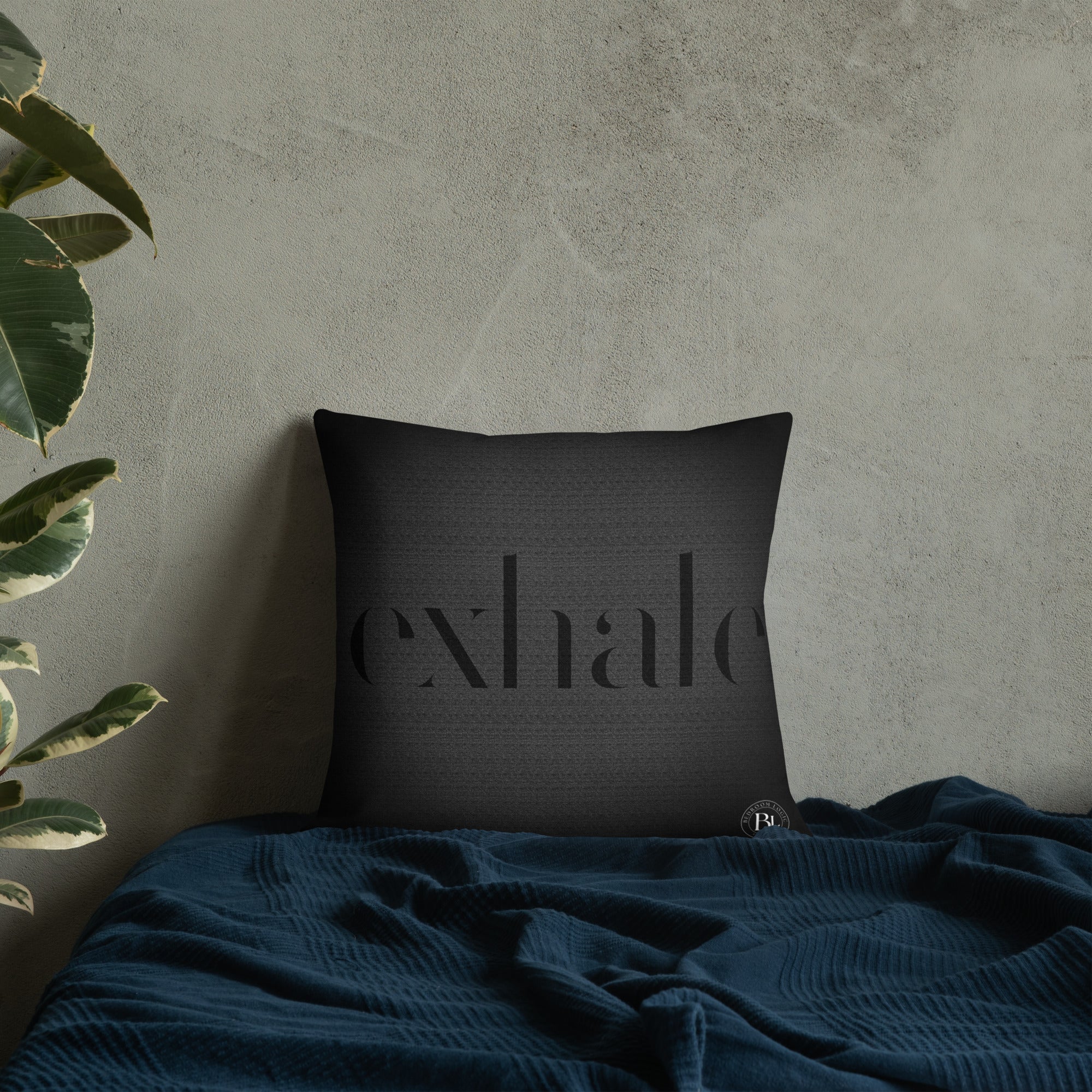 Exhale - Premium Throw Pillow