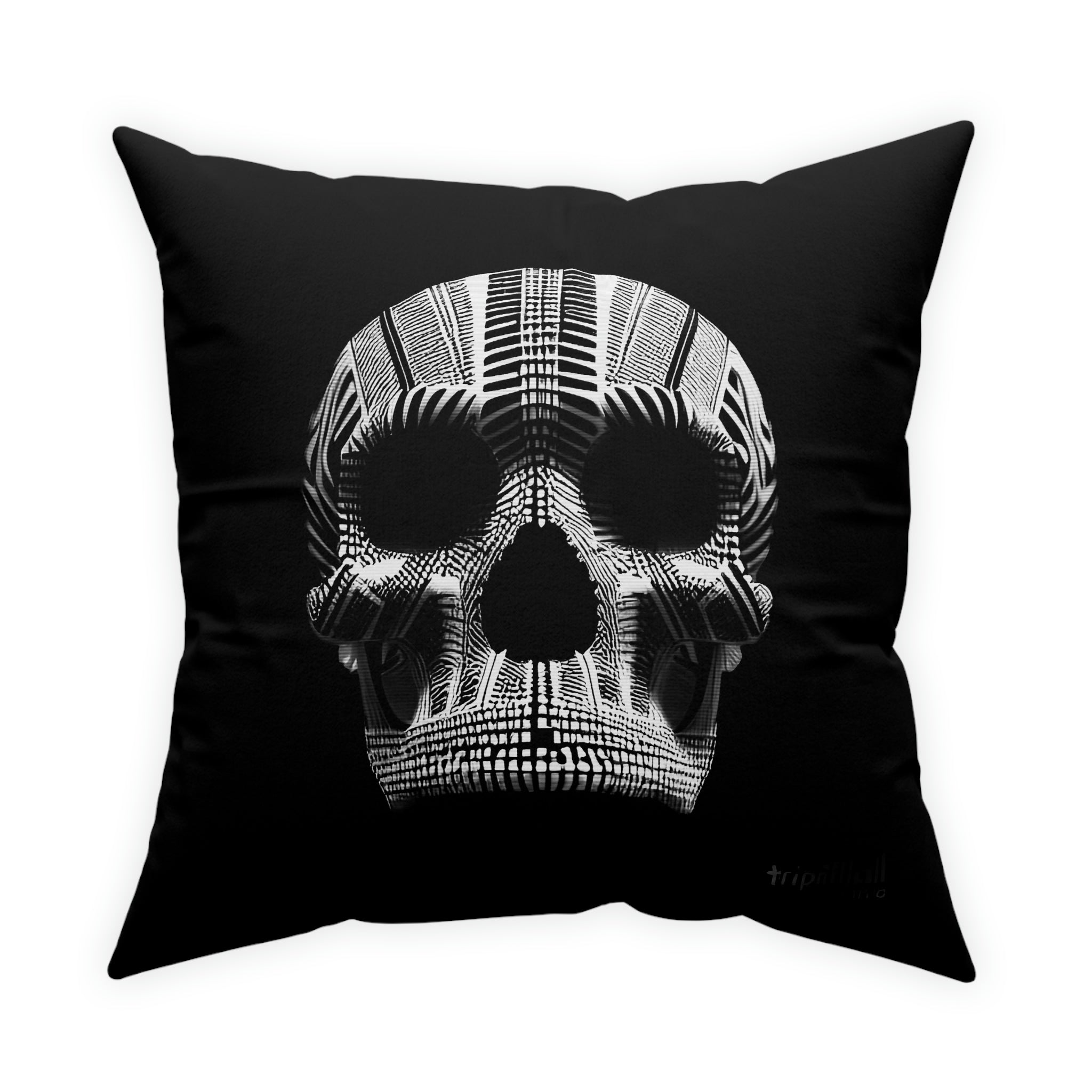 Home Decor Tribal Skull Broadcloth Pillow- Limited Edition 26" × 26"