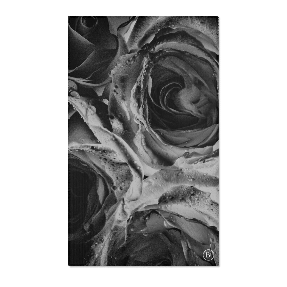 Home Decor Wet Roses Area Rugs 36" × 60"