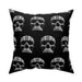 Home Decor Tribal Skull Broadcloth Pillow- Limited Edition