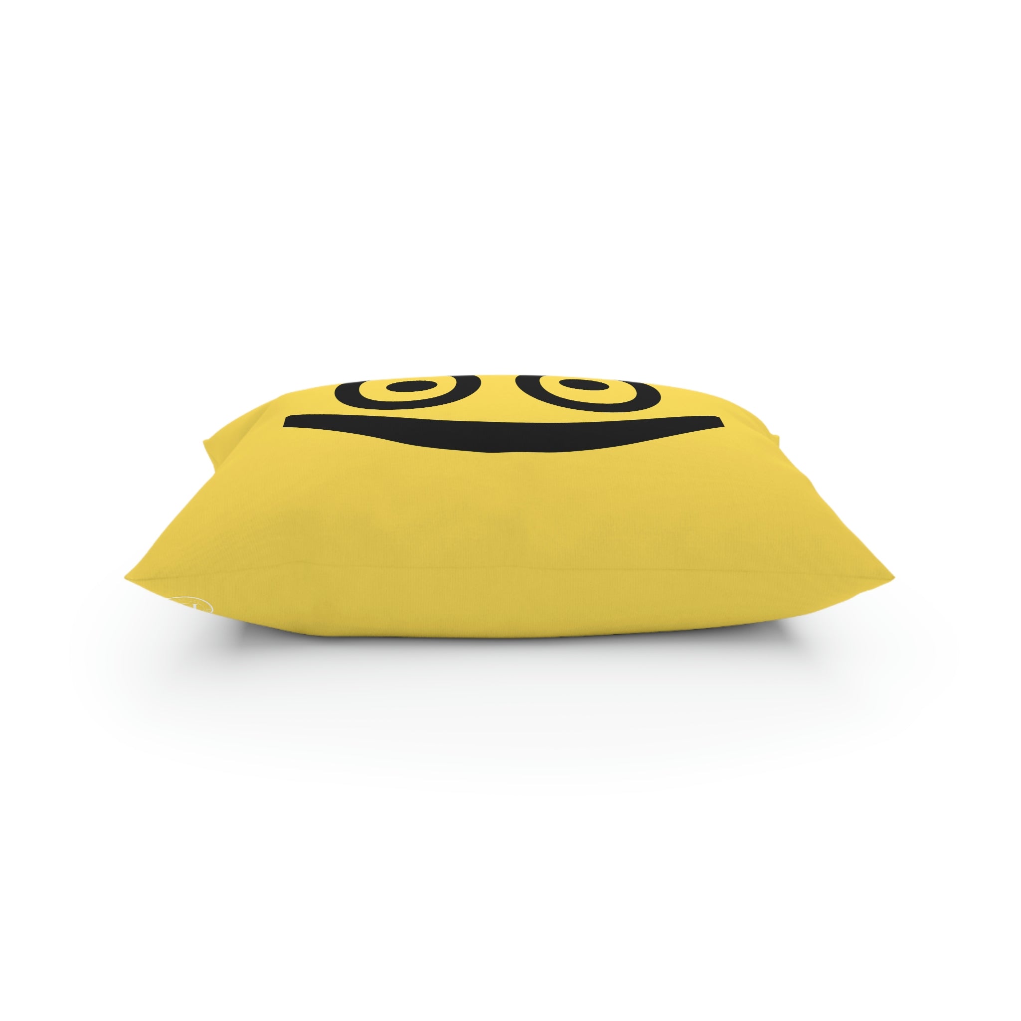 Home Decor Yellow Smile Broadcloth Pillow